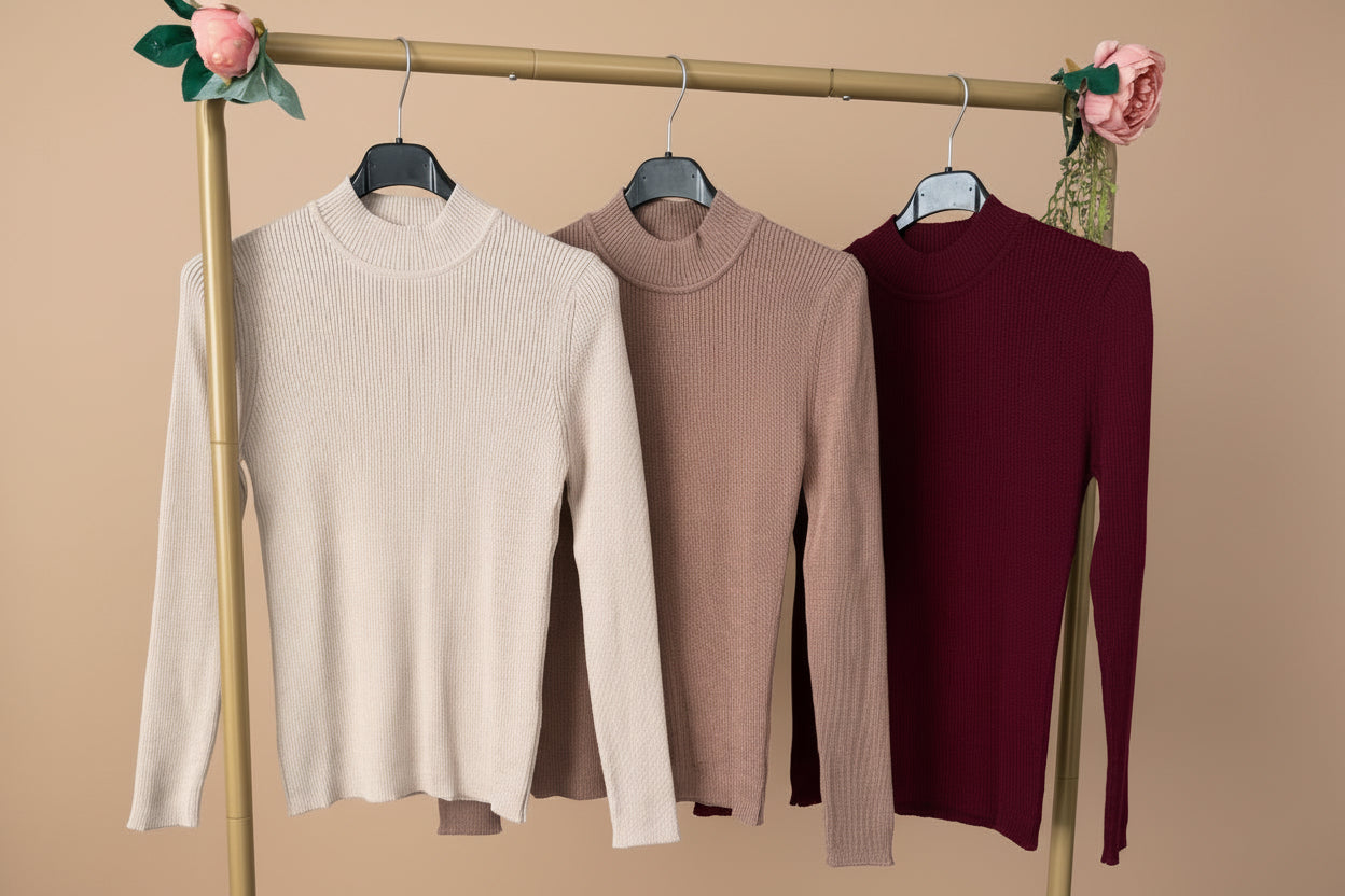 Softrib Turtleneck Pullover