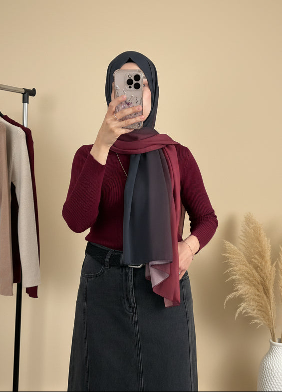 Ombré Hijabs